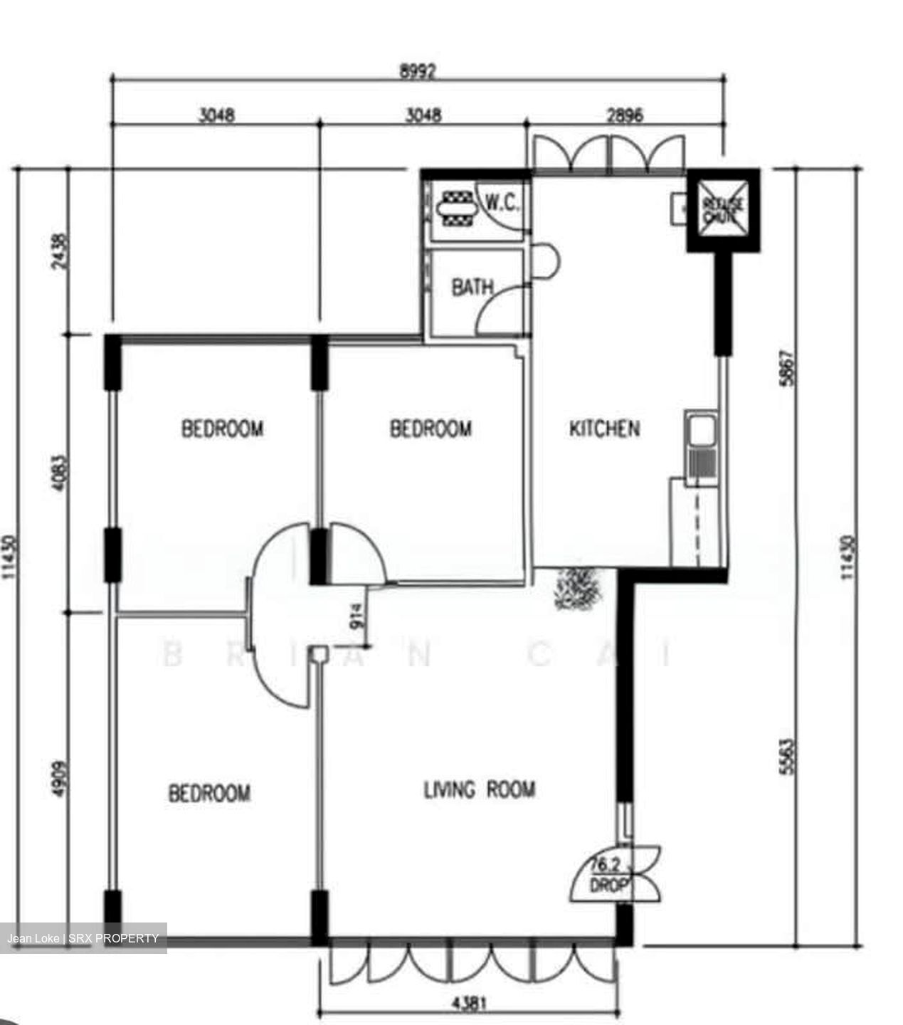 Blk 51 New Upper Changi Road (Bedok), HDB 4 Rooms #575281461